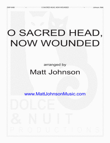 O Sacred Head Now Wounded - (solo instrumentalist with ensemble backup) (arr. Matt Johnson)