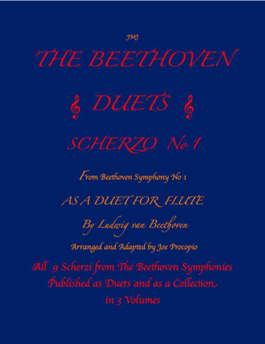The Beethoven Duets For Flute Scherzo No. 1 (arr. Joe Procopio)