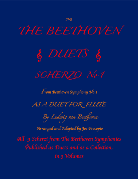 The Beethoven Duets For Flute Scherzo No. 1 (arr. Joe Procopio)