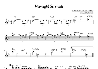 Moonlight Serenade (arr. Lkmusic)