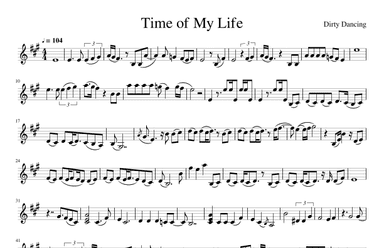 (i've Had) The Time Of My Life (arr. Julia Mills)