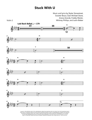 Stuck With U (arr. David Lartey)