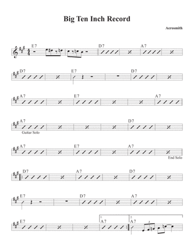 Big Ten Inch Record (arr. David M Fagnant)