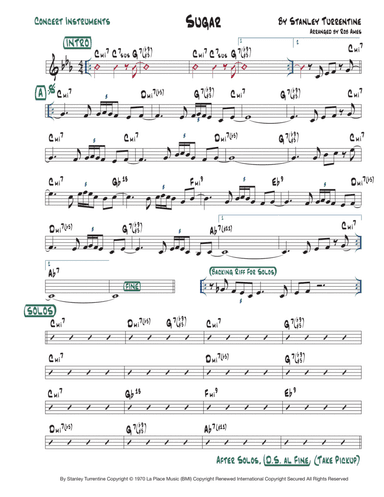 Sugar (arr. Rob Ames)