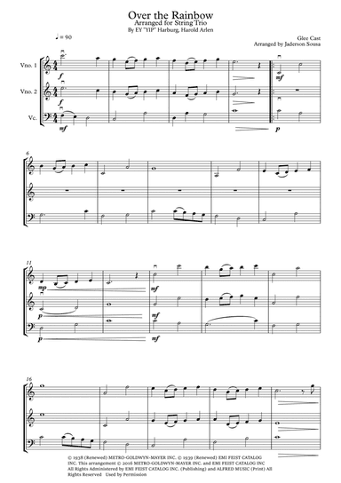 Over The Rainbow (arr. Jaderson Sousa)
