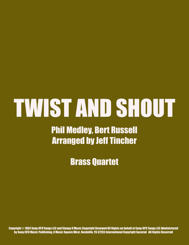 Twist And Shout (arr. Jeff Tincher)