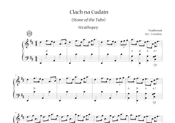 Clach na Cudain (Stone Of The Tubs) (arr. Julia Gordon)