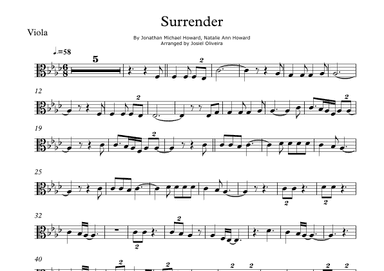 Surrender (arr. Josiel Oliveira)