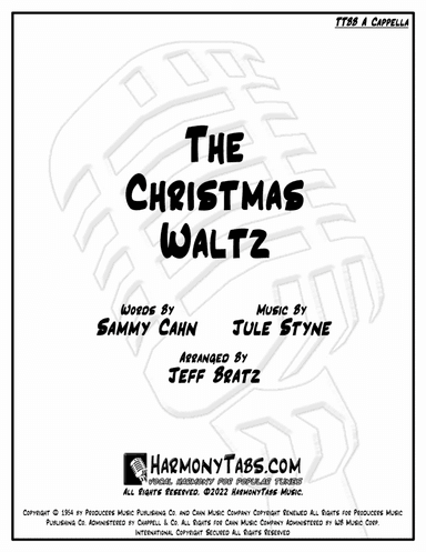The Christmas Waltz (arr. Jeff Bratz)