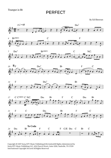 Perfect (arr. Alex Nunes Rodrigues)
