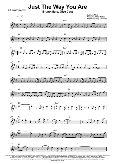 Just The Way You Are (arr. Wesley S. SIlva)