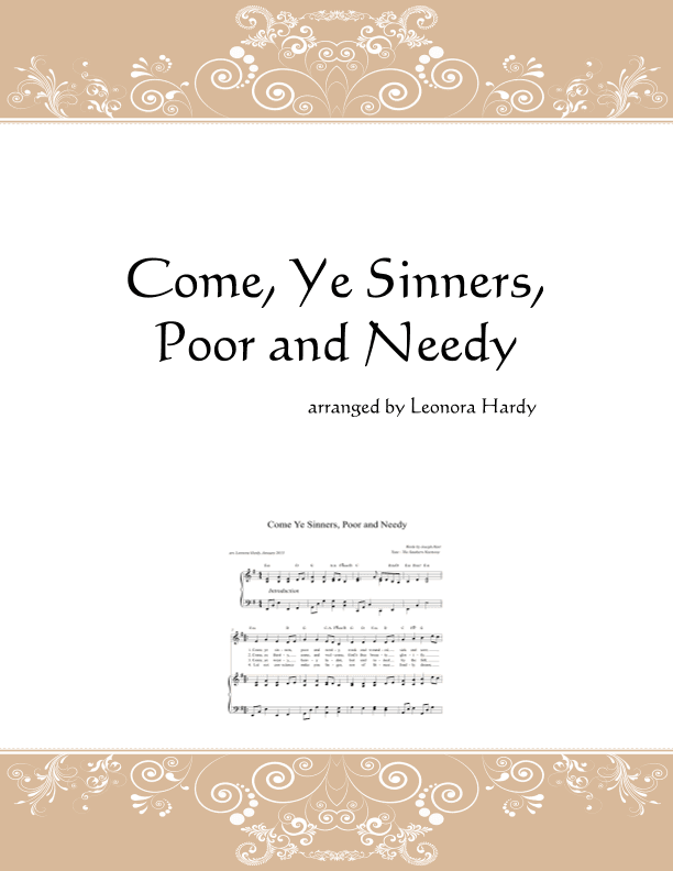 Come Ye Sinners, Poor and Needy (arr. Leonora Hardy)