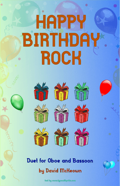 Happy Birthday Rock, for Oboe and Bassoon Duet (arr. David McKeown)