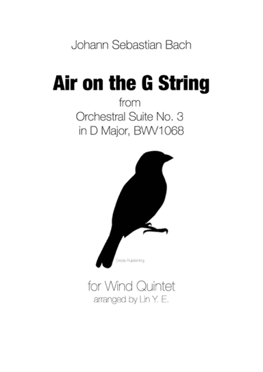 J. S. Bach - Air on the G String for Wind Quintet (arr. Lin Y. E.)