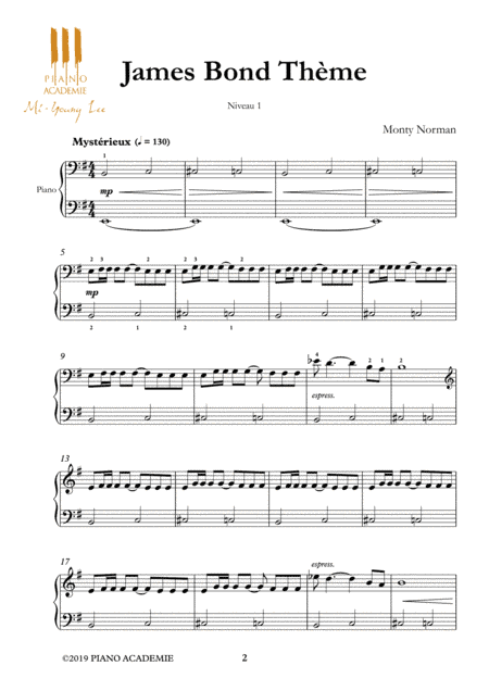 James Bond Theme (arr. Henrique Cantalogo, Mi-Young LEE)