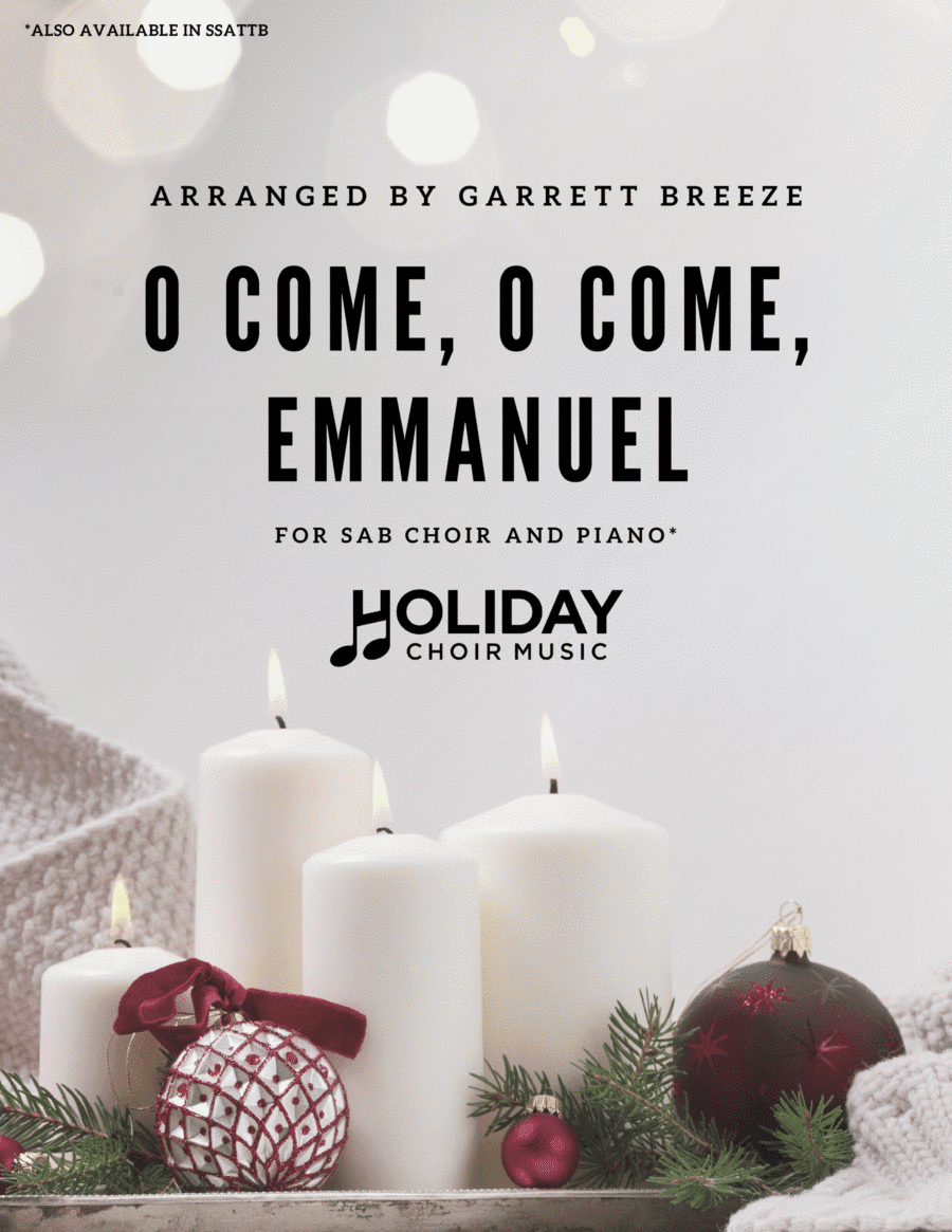 O Come, O Come, Emmanuel (SAB) (arr. Garrett Breeze)