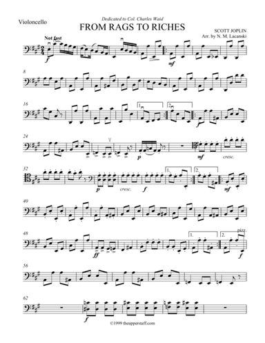 From Rags to Riches (arr. Nick Lacanski)