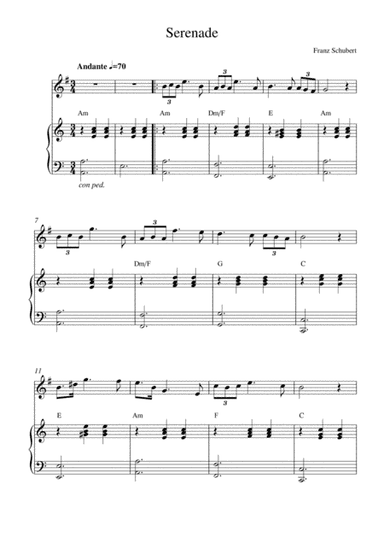 Serenade (arr. Kaiserin Rebecca)