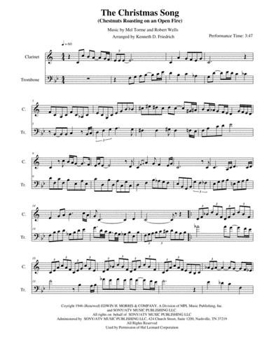 The Christmas Song (Chestnuts Roasting On An Open Fire) (arr. Kenneth D. Friedrich)
