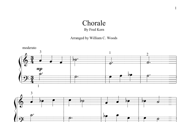 Chorale (arr. William C. Woods)