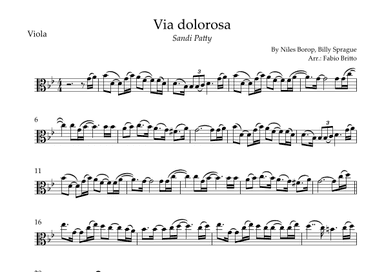 Via Dolorosa (arr. Fabio Britto)