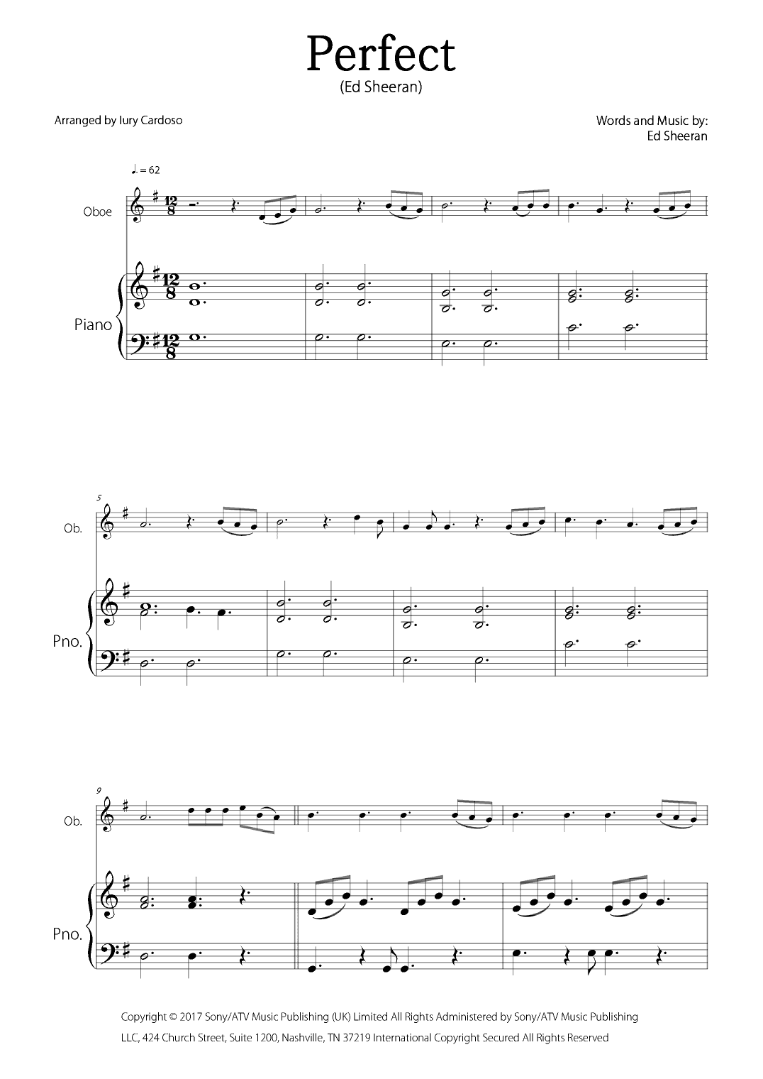 Perfect (arr. Iury Cardoso)