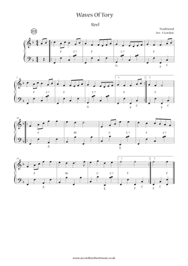 Waves Of Tory (arr. Julia Gordon)