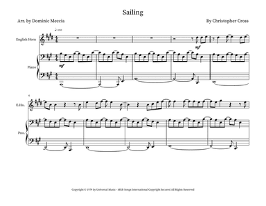 Sailing (arr. Dominic Meccia)