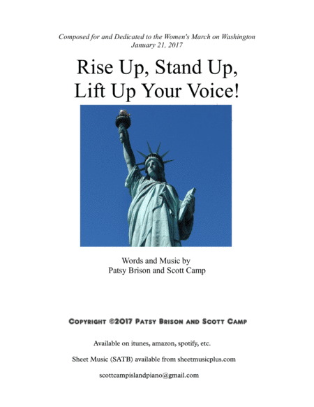 Rise Up, Stand Up, Lift Up Your Voice!