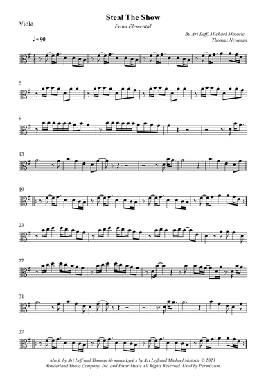 Steal The Show (arr. Wesley S. SIlva)
