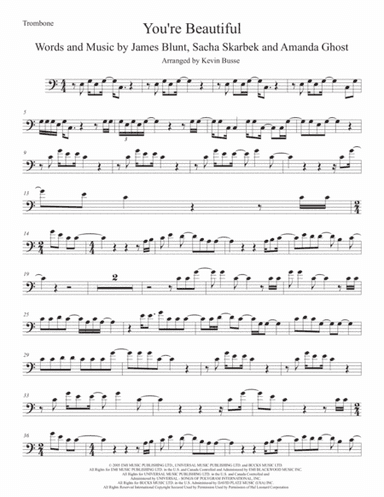 You're Beautiful (arr. Kevin Busse)
