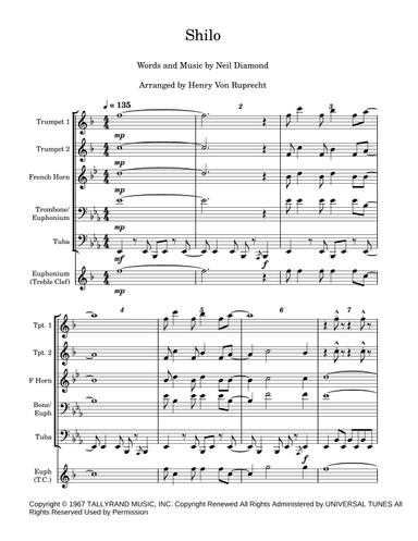 Shilo (arr. Henry Von Ruprecht)