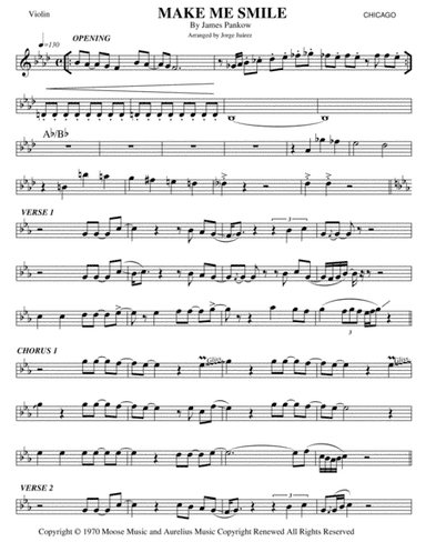 Make Me Smile (arr. Jorge Juárez)