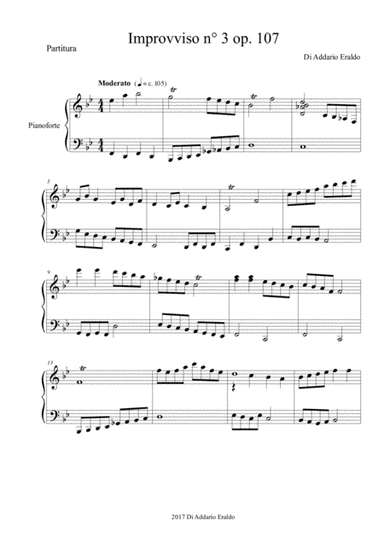 Improvviso n° 3 op. 107