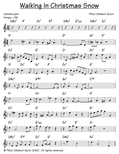 Walking In Christmas Snow