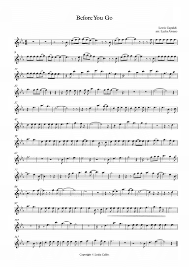 Before You Go (arr. Lydia Alonso)
