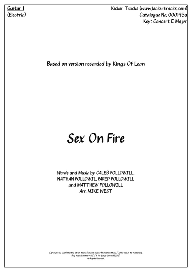 Sex On Fire (arr. Michael Storeton-West)