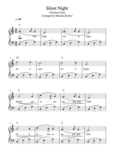 Silent Night (arr. Mariane Kerber)