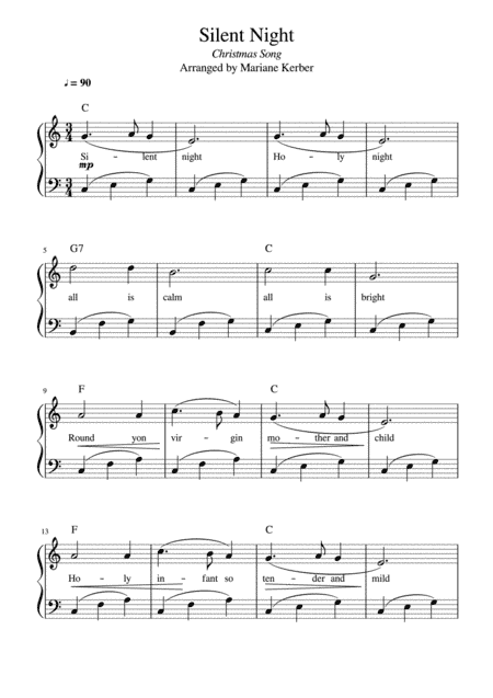 Silent Night (arr. Mariane Kerber)