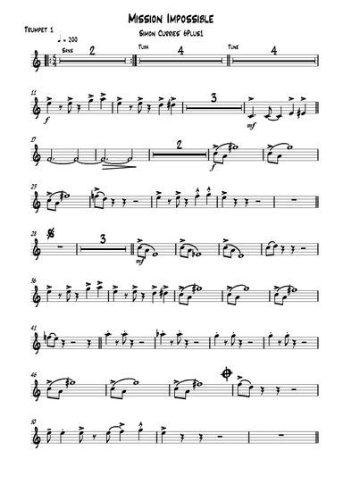Mission: Impossible Theme (arr. Simon Currie)