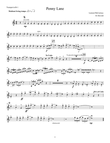 Penny Lane (arr. Bente Illevold)