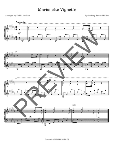 Marionette Vignette (arr. Todd J. Scallan)