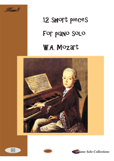 Mozart 12 short melodies (arr. PianoSheetNow)
