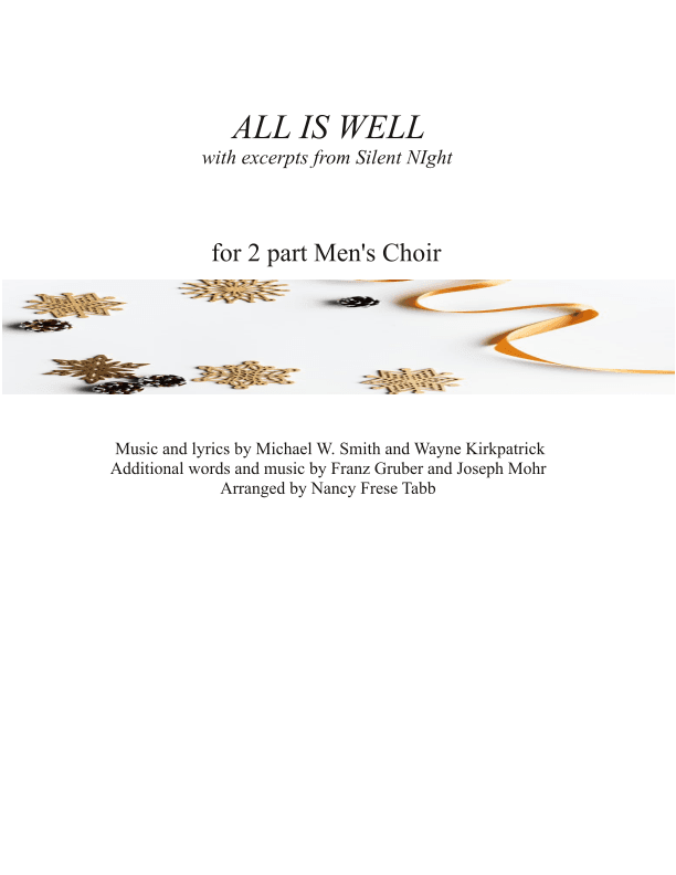 All Is Well (arr. Nancy Frese Tabb)