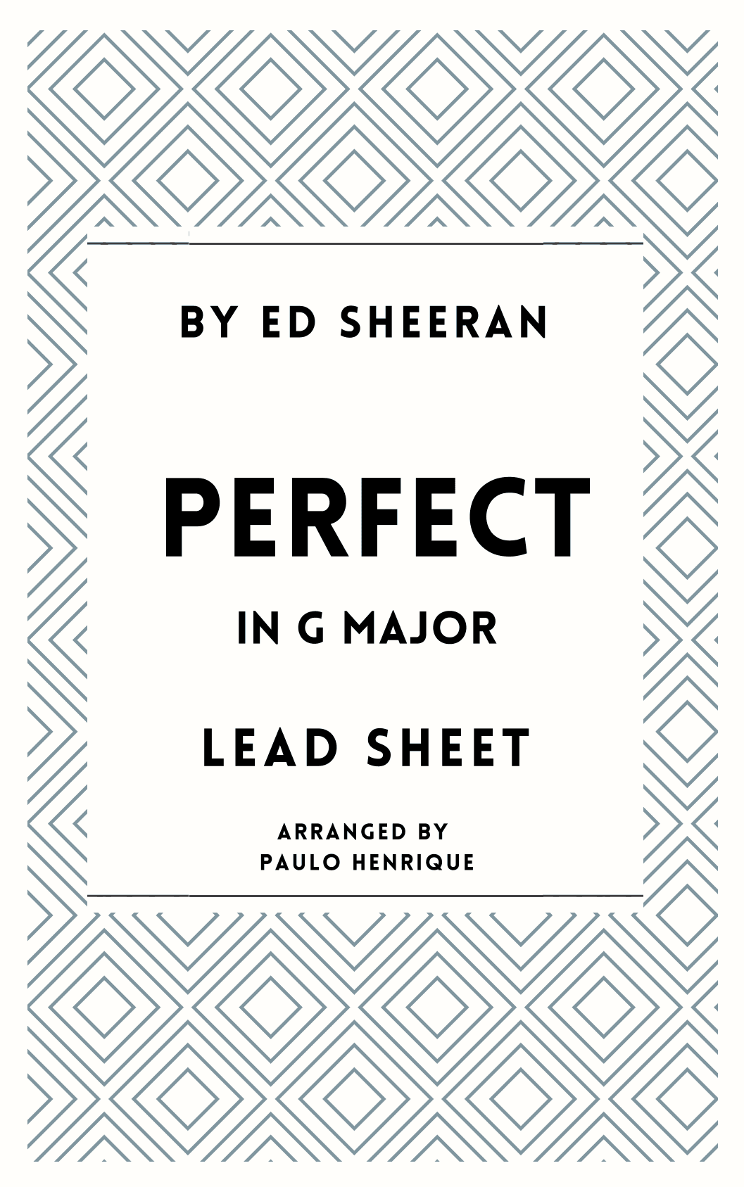 Perfect (arr. Paulo Henrique)