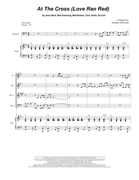 At The Cross (love Ran Red) (arr. Stephen DeCesare)