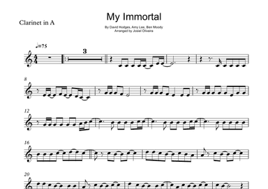 My Immortal (arr. Josiel Oliveira)