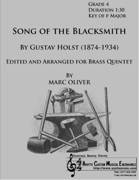 Song of the Blacksmith (arr. Marc Oliver)