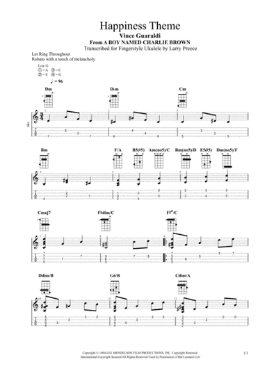 Happiness Theme (arr. Larry Preece)