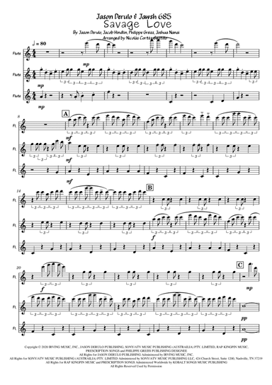 Savage Love (arr. Nicolás Cortés Castillo)